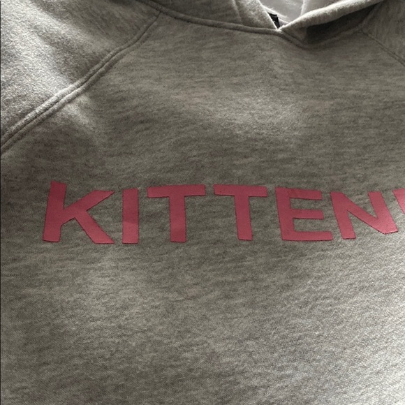 Kittenish crop hoodie - Picture 6 of 7
